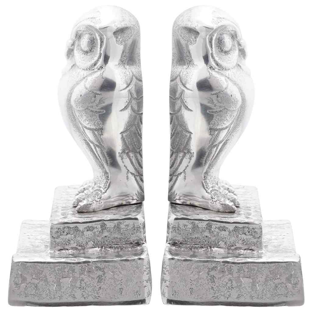 Fermalibri 2 pcs Argento 12 x 9 x 19 cm Alluminio