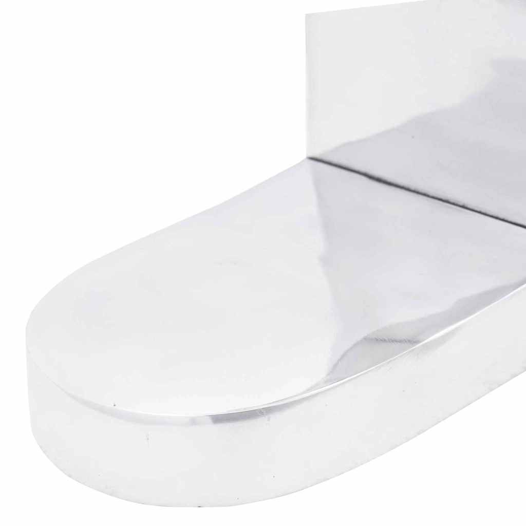 Fermalibri 2 pcs Argento 17 x 15 x 27 cm Alluminio