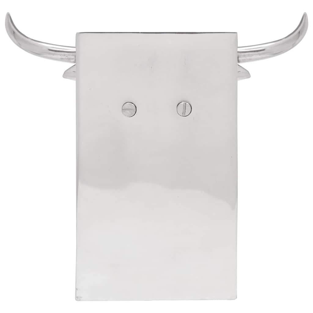 Fermalibri 2 pcs Argento 21.5 x 15.5 x 20 cm Alluminio