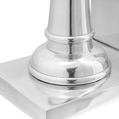 Fermalibri 2 pcs Argento 11 x 12 x 19.5 cm Alluminio