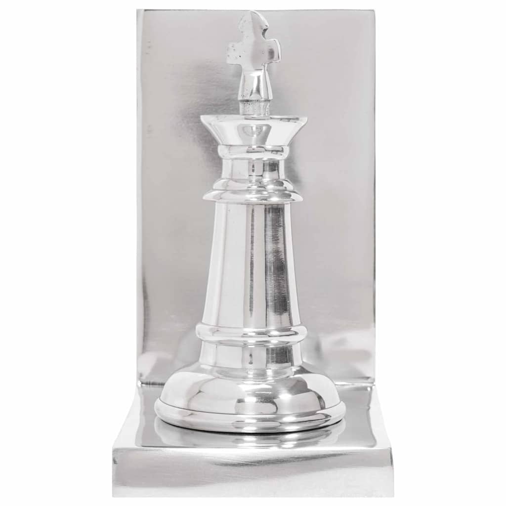 Fermalibri 2 pcs Argento 11 x 12 x 19.5 cm Alluminio