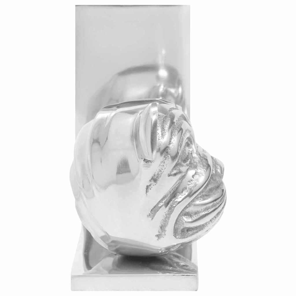 Fermalibri 2 pcs Argento 8 x 12 x 16.5 cm Alluminio