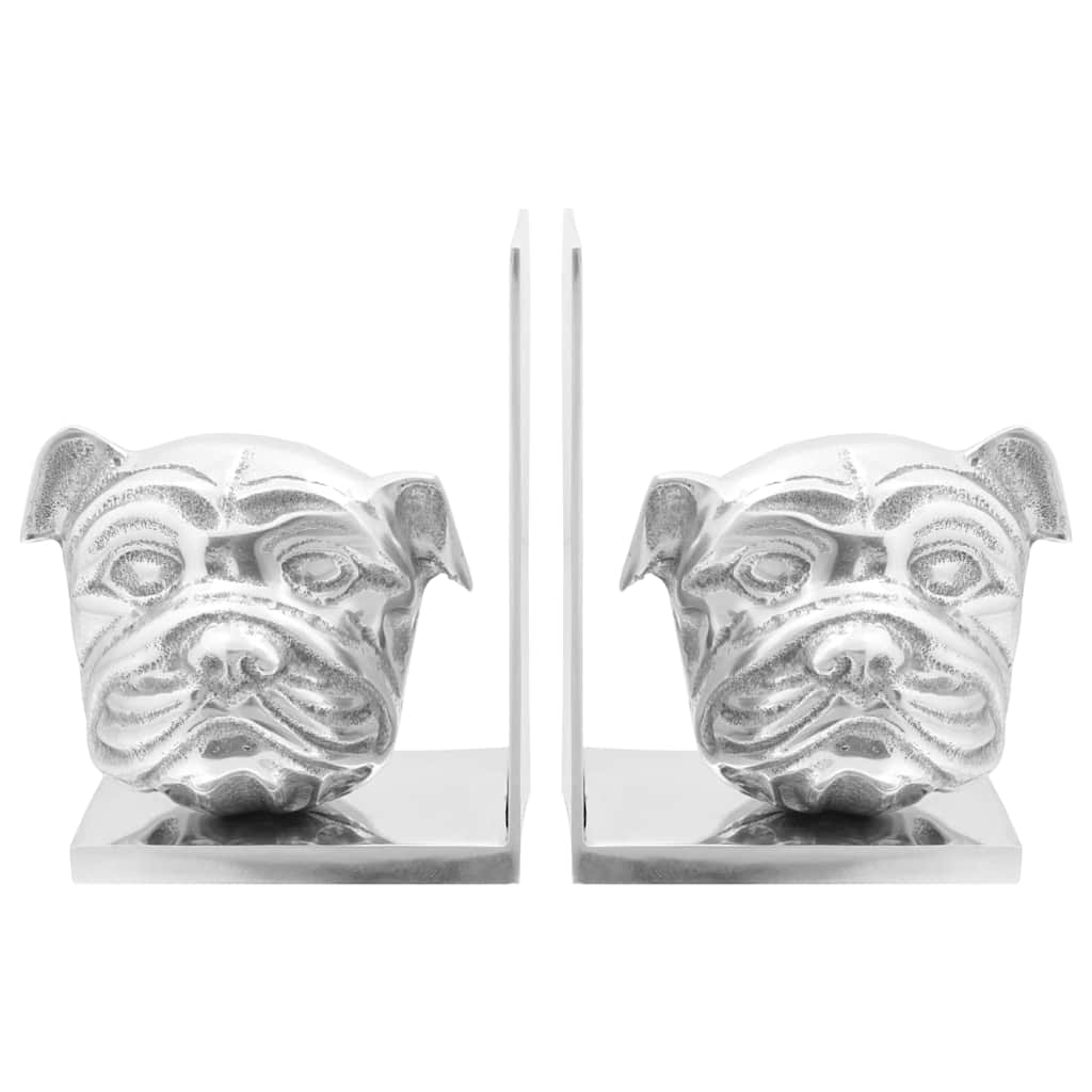 Fermalibri 2 pcs Argento 8 x 12 x 16.5 cm Alluminio