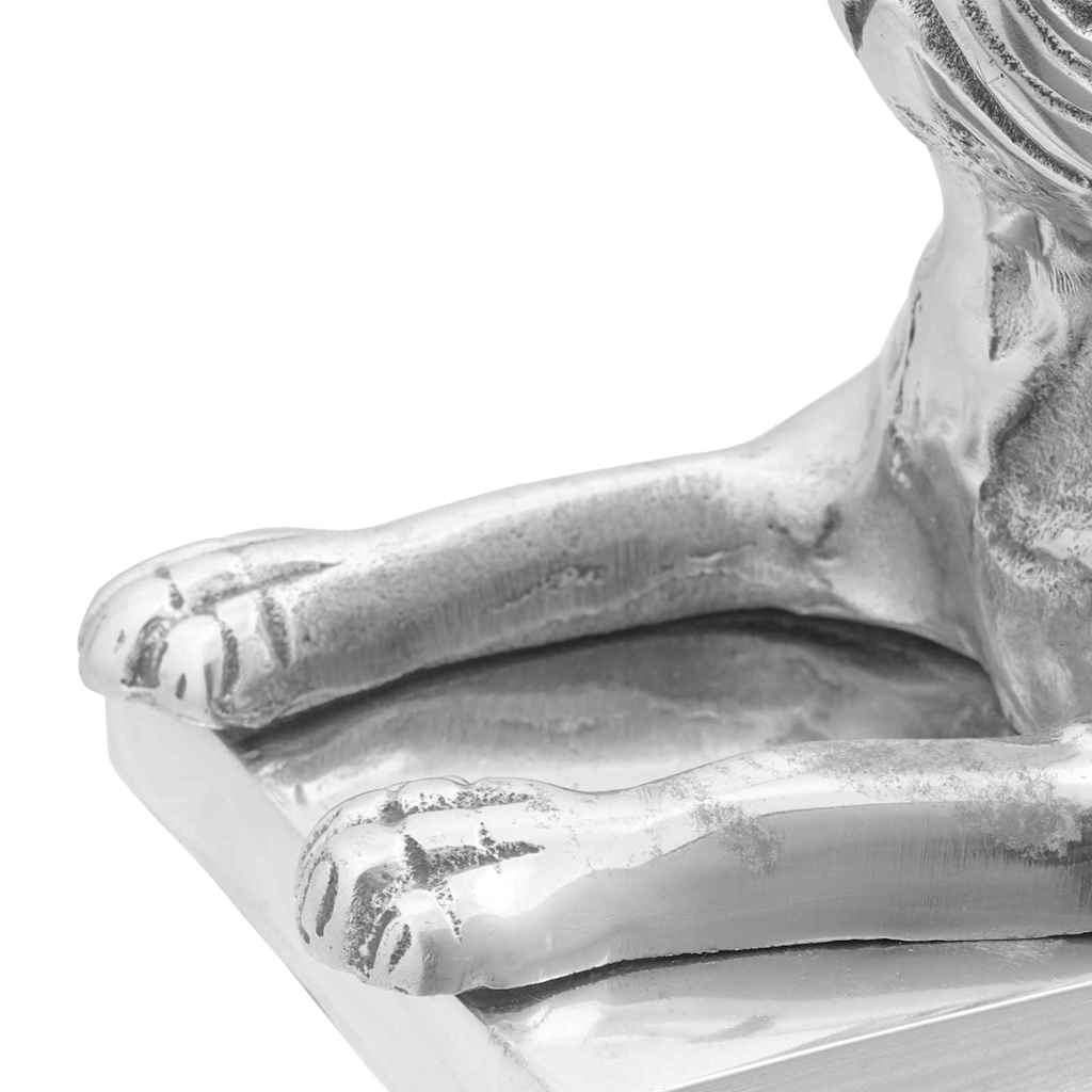 Fermalibri 2 pcs Argento 12 x 15 x 18 cm Alluminio