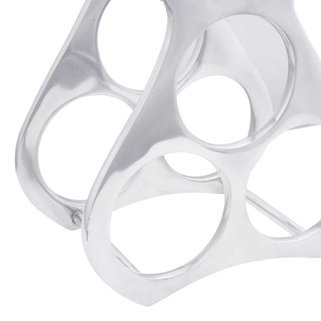 Portabottiglie Argento 23 x 14 x 28 cm Alluminio