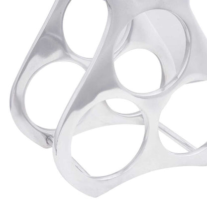 Portabottiglie Argento 23 x 14 x 28 cm Alluminio