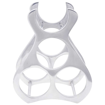 Portabottiglie Argento 23 x 14 x 28 cm Alluminio