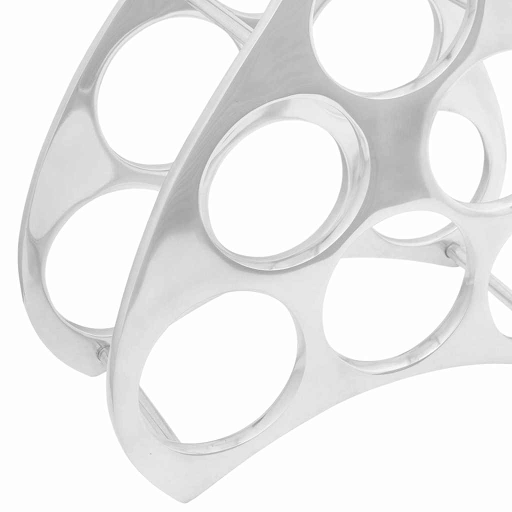 Portabottiglie Argento 38 x 33 x 13 cm Alluminio