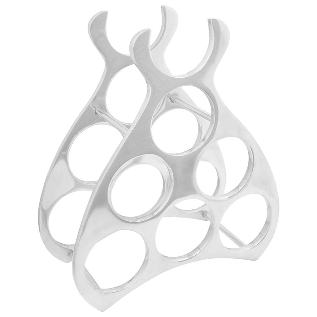 Portabottiglie Argento 38 x 33 x 13 cm Alluminio