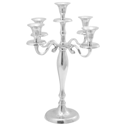 Candelabro Argento 29 x 29 x 40 cm Alluminio
