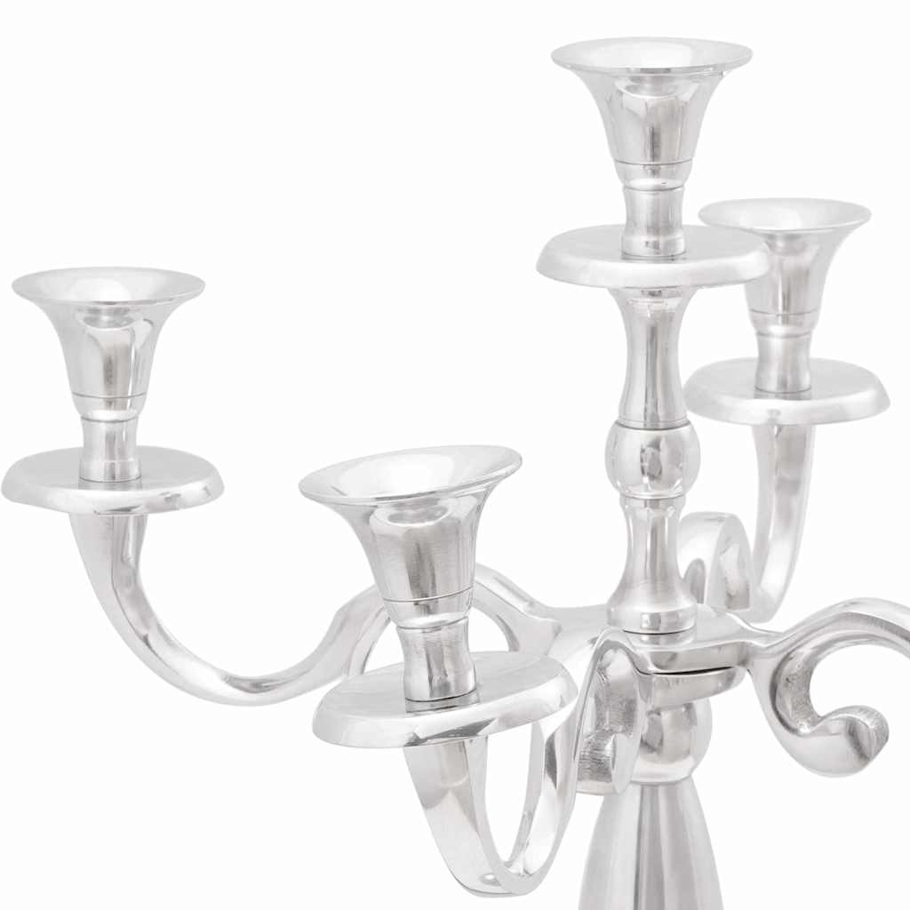 Candelabro Argento 39 x 39 x 60 cm Alluminio