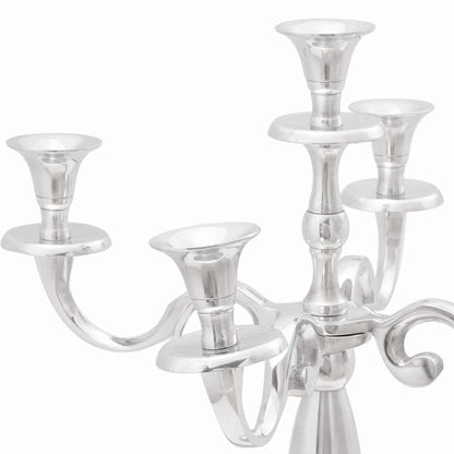 Candelabro Argento 39 x 39 x 60 cm Alluminio