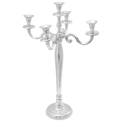 Candelabro Argento 39 x 39 x 60 cm Alluminio