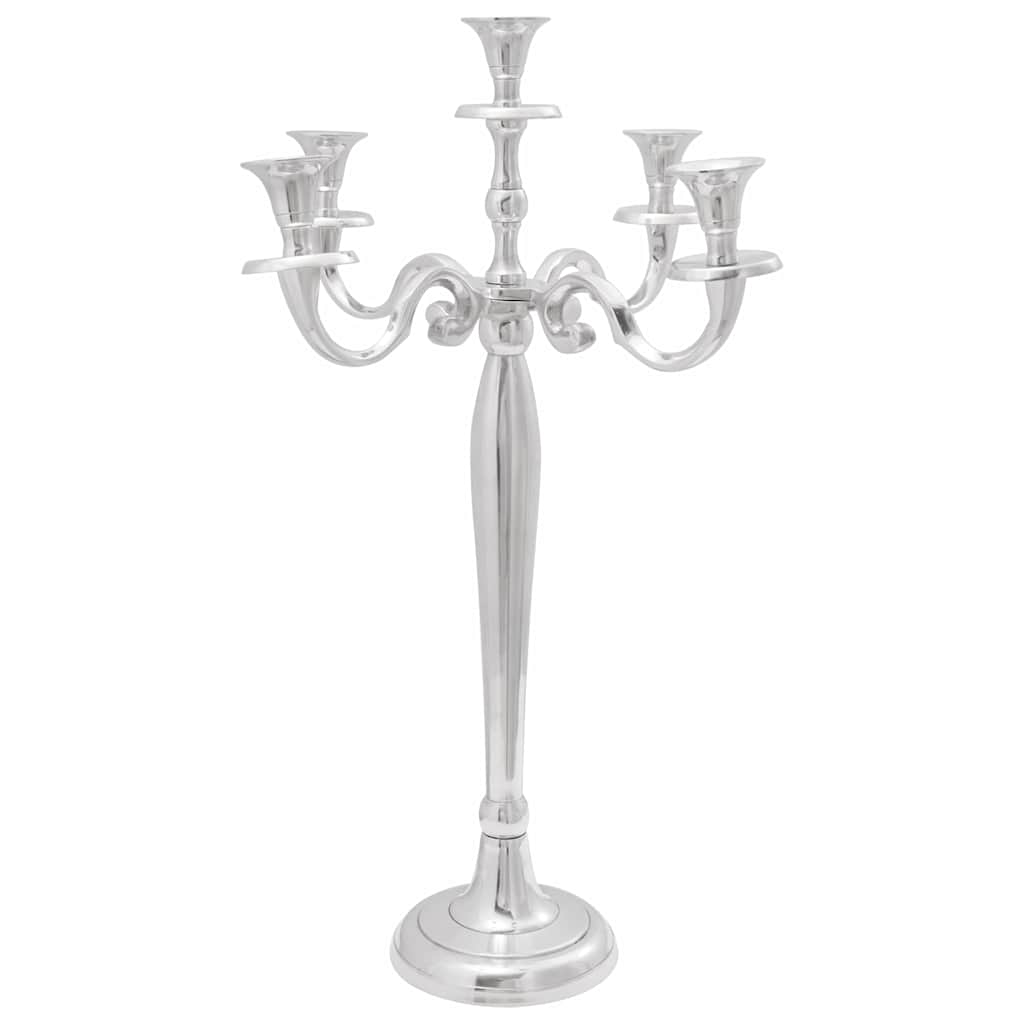 Candelabro Argento 39 x 39 x 60 cm Alluminio