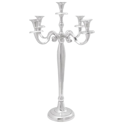 Candelabro Argento 39 x 39 x 60 cm Alluminio