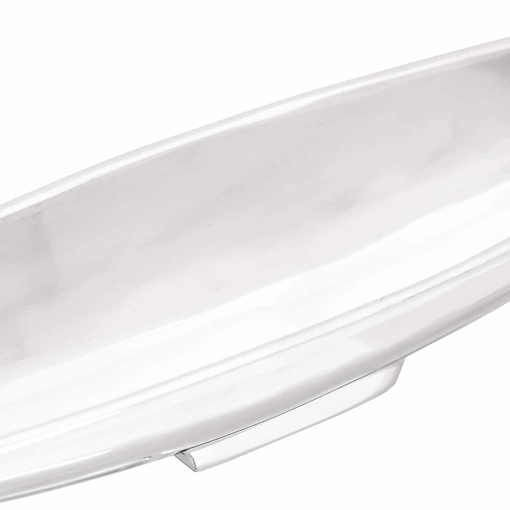 Cesto di frutta Argento 53 x 9 x 10 cm Alluminio | homemem39