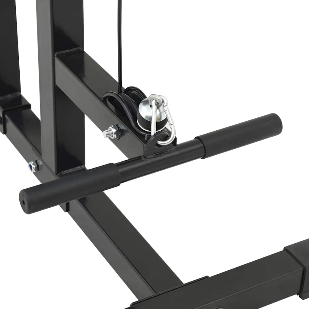 Lat machine Nero 110 x 70 x 187 cm Acciaio Verniciato a Polvere