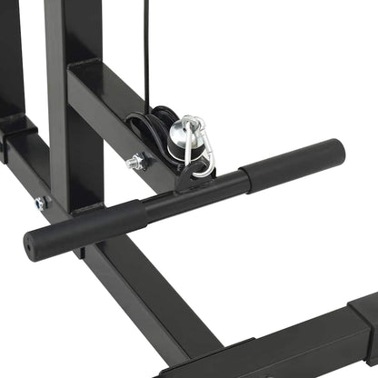 Lat machine Nero 110 x 70 x 187 cm Acciaio Verniciato a Polvere