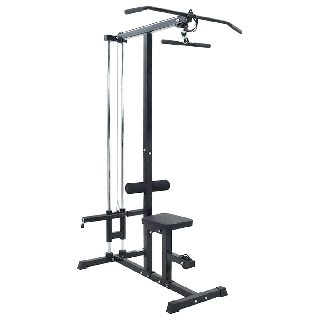 Lat machine Nero 110 x 70 x 187 cm Acciaio Verniciato a Polvere