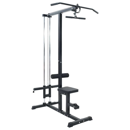 Lat machine Nero 110 x 70 x 187 cm Acciaio Verniciato a Polvere