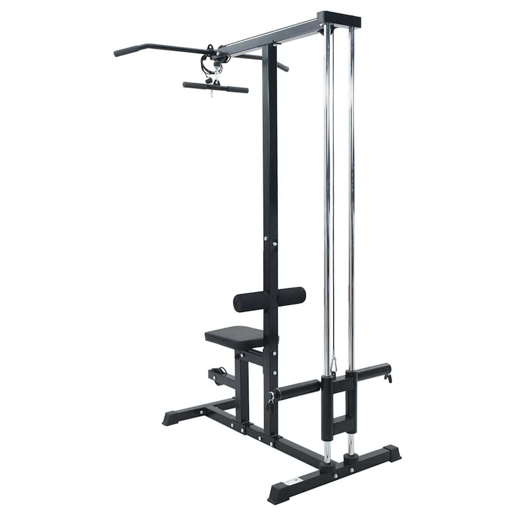 Lat machine Nero 110 x 70 x 187 cm Acciaio Verniciato a Polvere