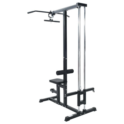 Lat machine Nero 110 x 70 x 187 cm Acciaio Verniciato a Polvere