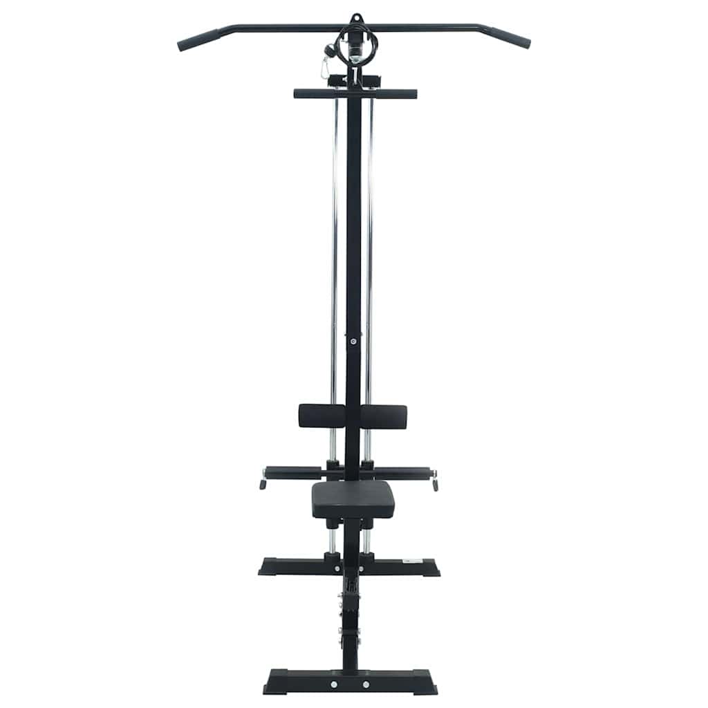 Lat machine Nero 110 x 70 x 187 cm Acciaio Verniciato a Polvere