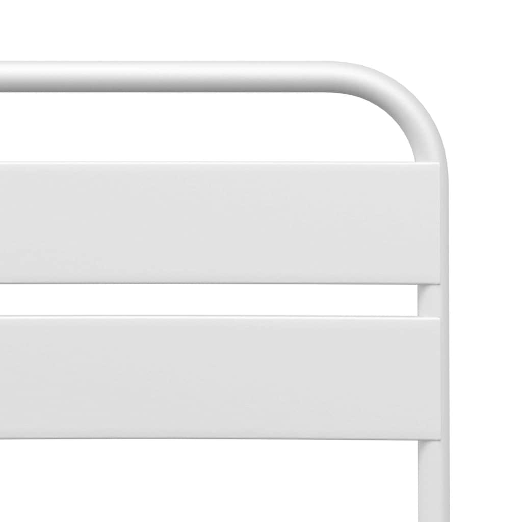 Sedia Pieghevole da Giardino 2 pcs Bianco 55 x 56.5 x 91cm