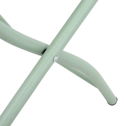 Sedia Pieghevole da Giardino 2 pcs Verde 55 x 56.5 x 91cm