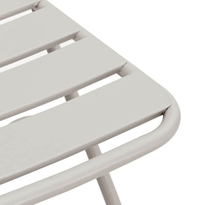 Sedia Pieghevole da Giardino 2 pcs Beige 55 x 56.5 x 91cm