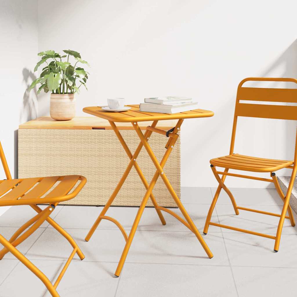 Tavolo da Giardino Senape 55 x 55 x 73 cm