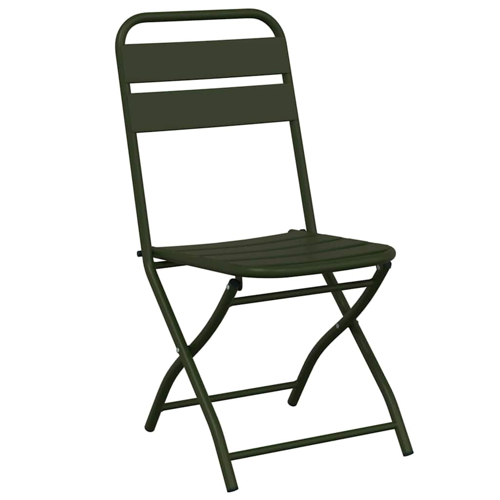 Set bistrot 3 pcs Verde scuro Acciaio - homemem39