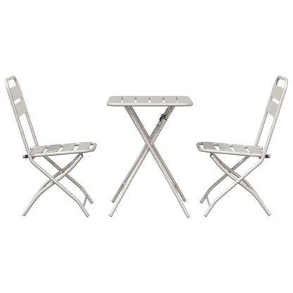 Set bistrot 3 pcs Beige Acciaio - homemem39