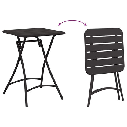 Set bistrot 3 pcs Antracite Acciaio | homemem39