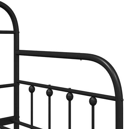 Struttura per letto di giorno Nero 80 x 200 cm | homemem39