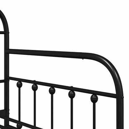 Struttura per letto di giorno Nero 90 x 200 cm | homemem39