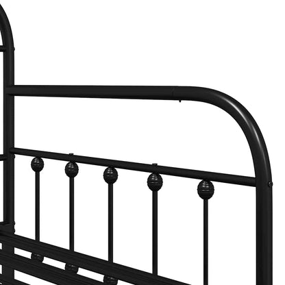 Struttura per letto di giorno Nero 90 x 200 cm | homemem39
