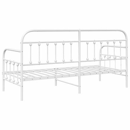 Struttura per letto di giorno Bianco 75 x 190 cm | homemem39