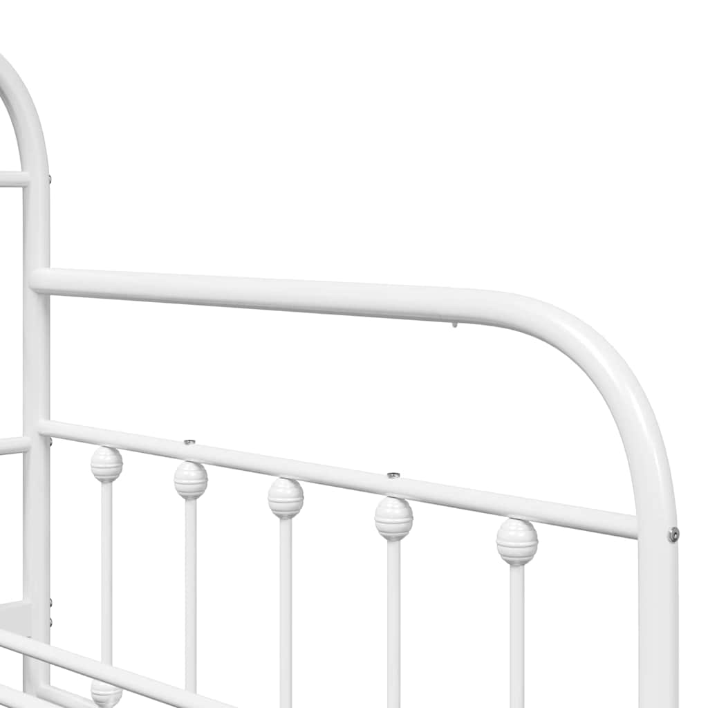 Struttura per letto di giorno Bianco 100 x 200 cm | homemem39