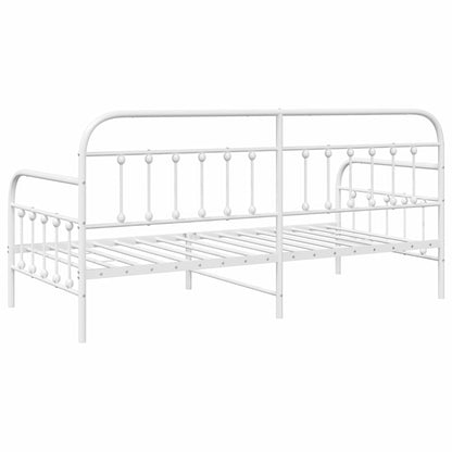 Struttura per letto di giorno Bianco 100 x 200 cm | homemem39