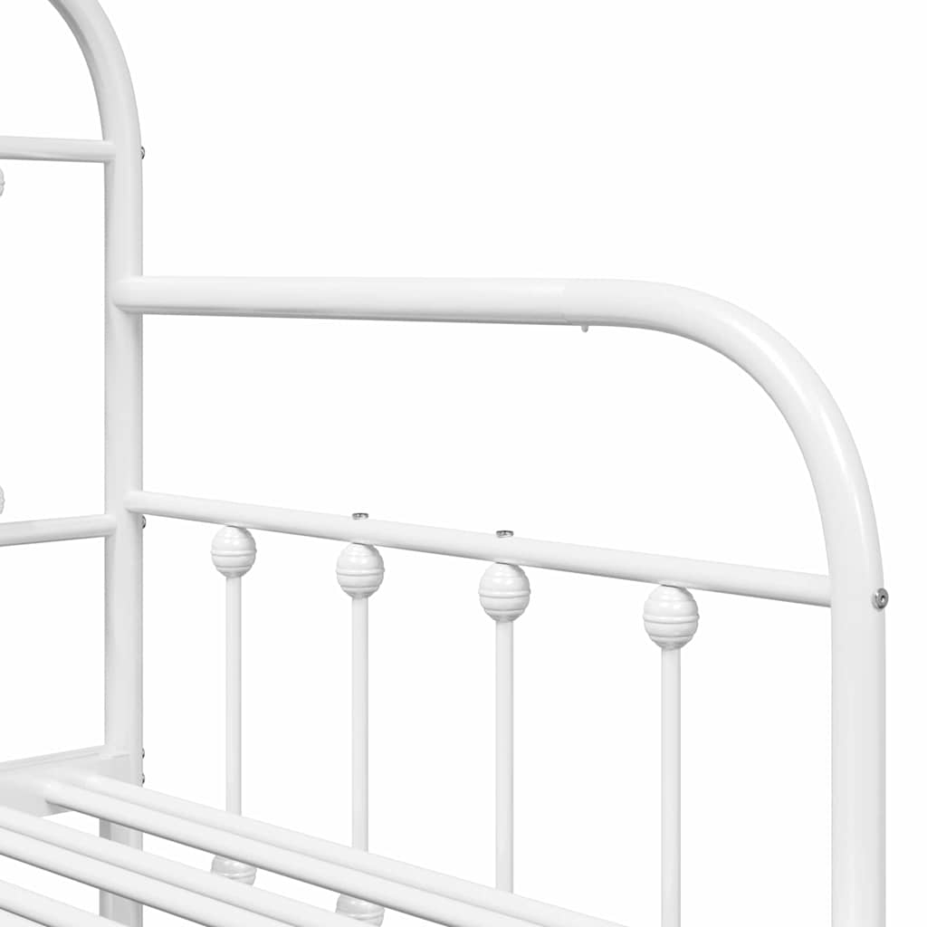 Struttura per letto di giorno Bianco 75 x 190 cm | homemem39