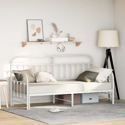 Struttura per letto di giorno Bianco 75 x 190 cm | homemem39