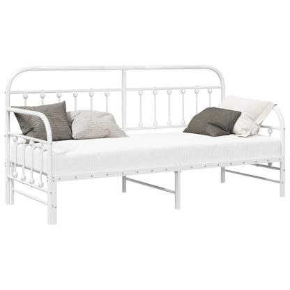 Struttura per letto di giorno Bianco 75 x 190 cm | homemem39