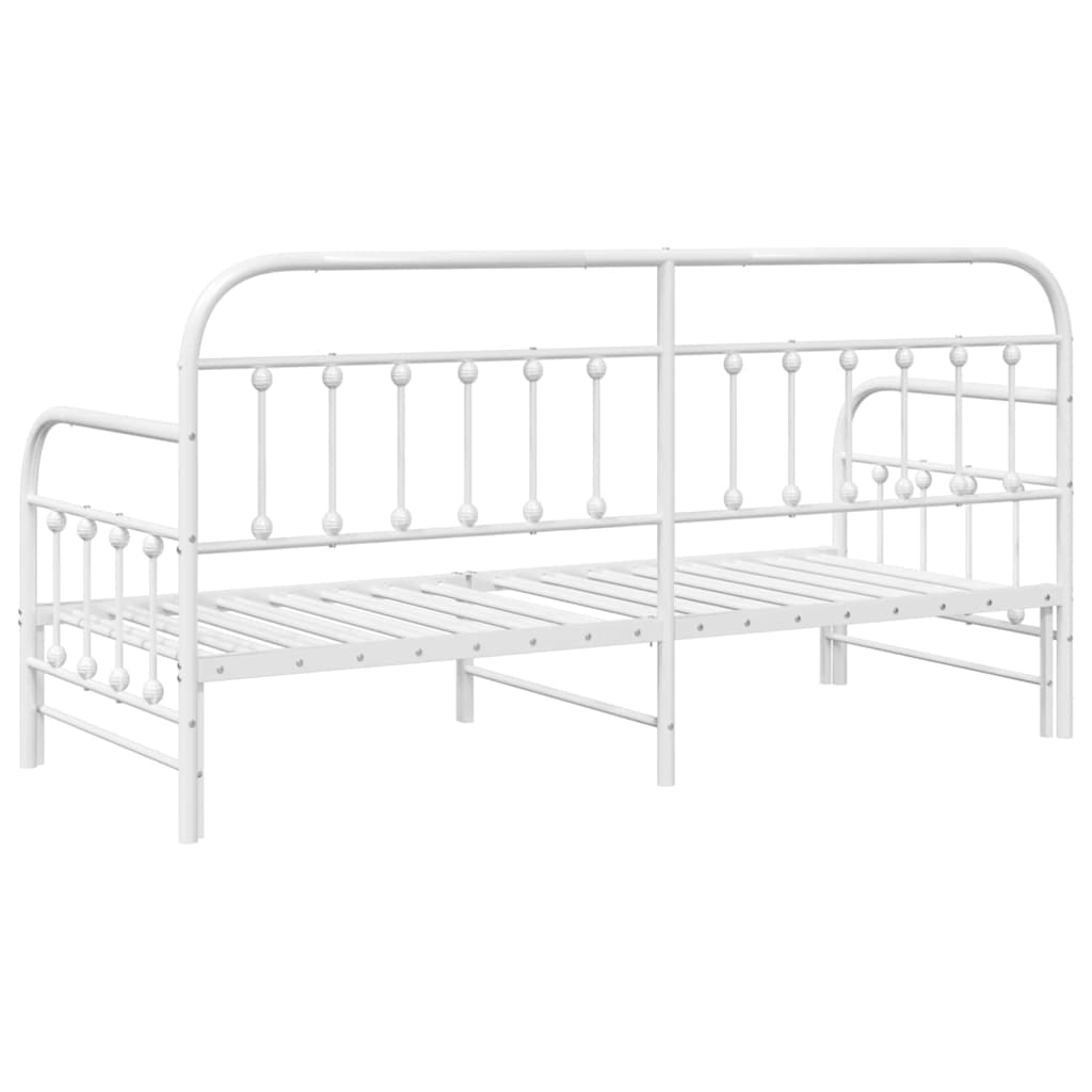 Struttura per letto di giorno Bianco 75 x 190 cm | homemem39