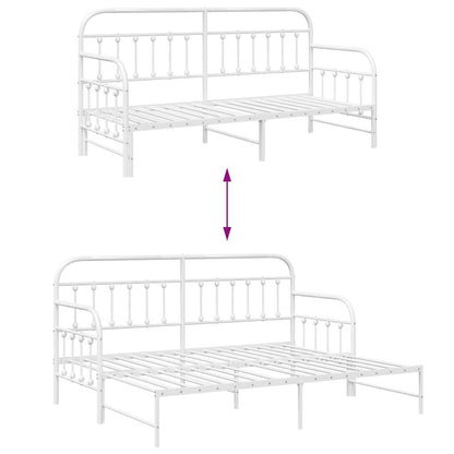 Struttura per letto di giorno Bianco 80 x 200 cm | homemem39