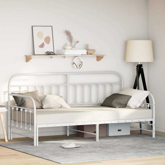 Struttura per letto di giorno Bianco 90 x 200 cm | homemem39