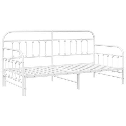 Struttura per letto di giorno Bianco 100 x 190 cm | homemem39
