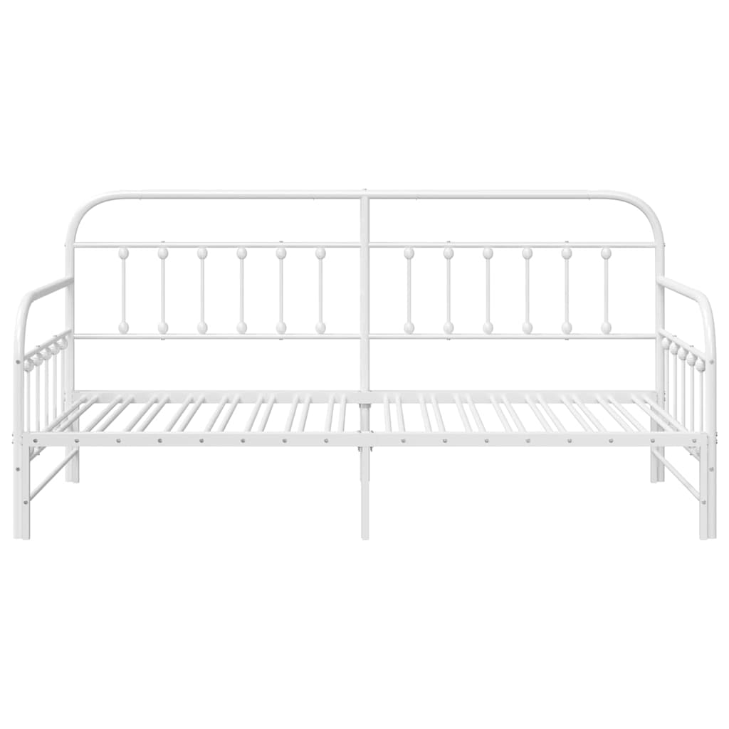 Struttura per letto di giorno Bianco 100 x 190 cm | homemem39