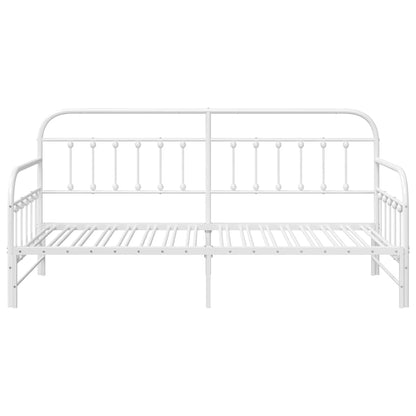 Struttura per letto di giorno Bianco 100 x 190 cm | homemem39