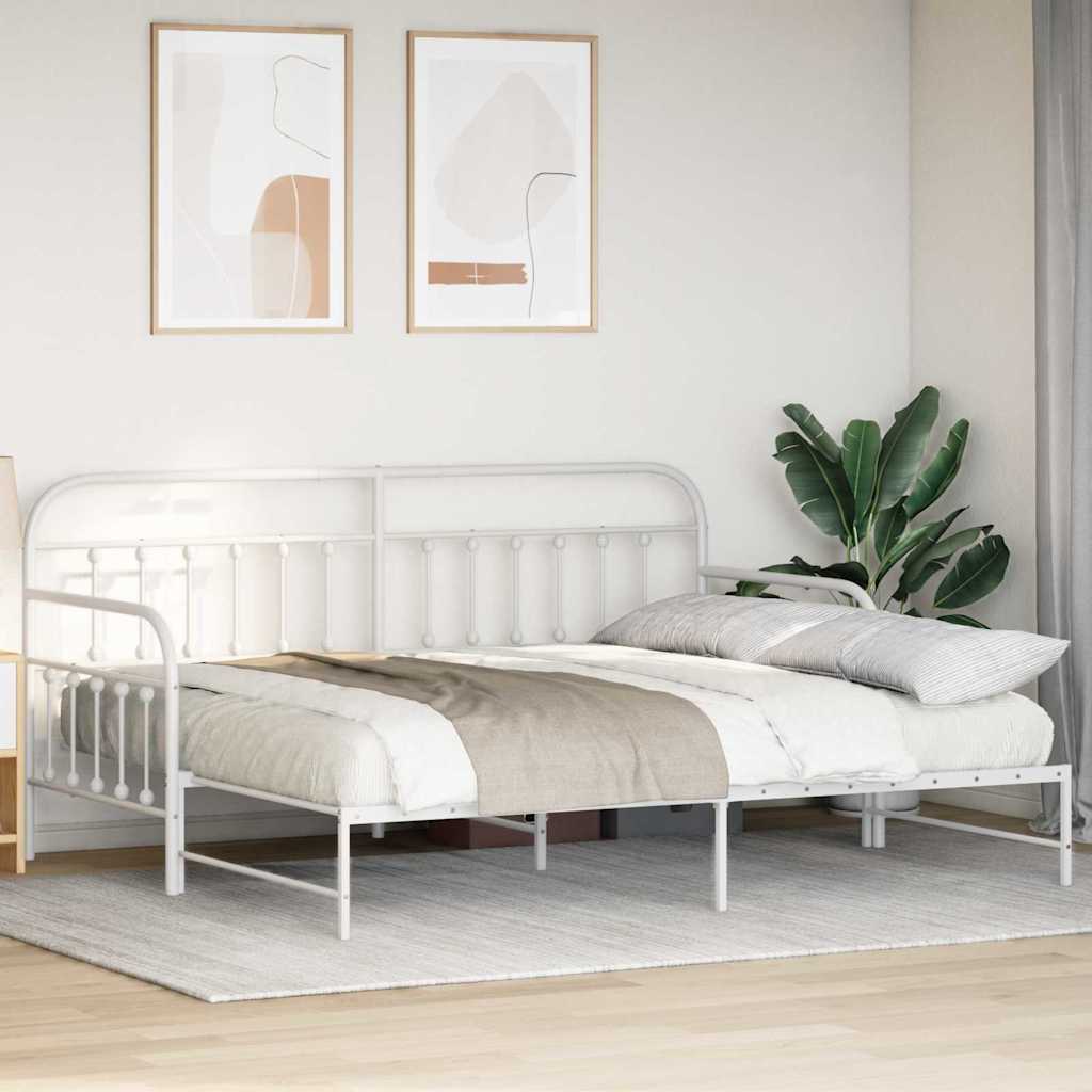 Struttura per letto di giorno Bianco 107 x 203 cm | homemem39